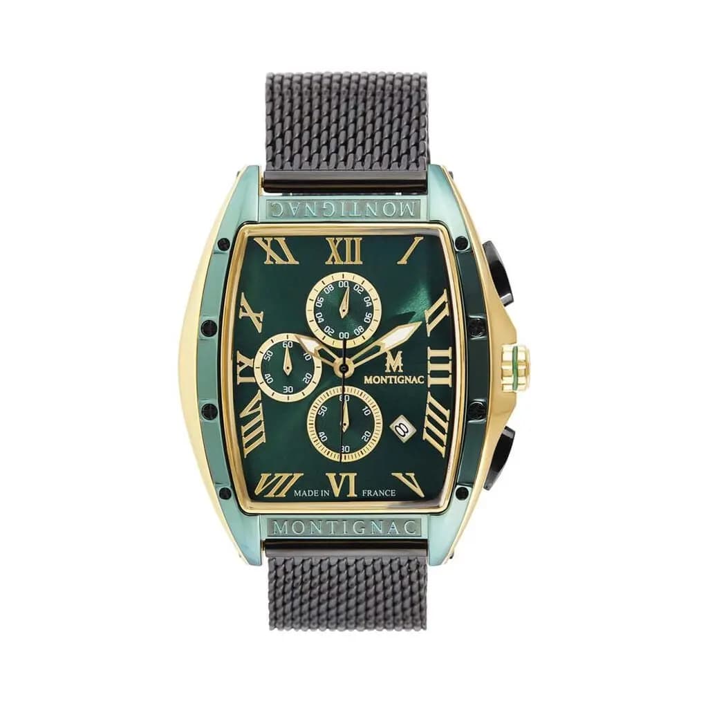 Montre Montignac Tonneau Vert