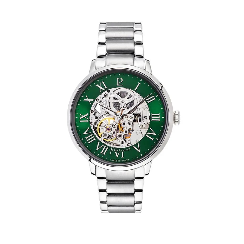Montre Pierre Lannier Automatique 42 Vert