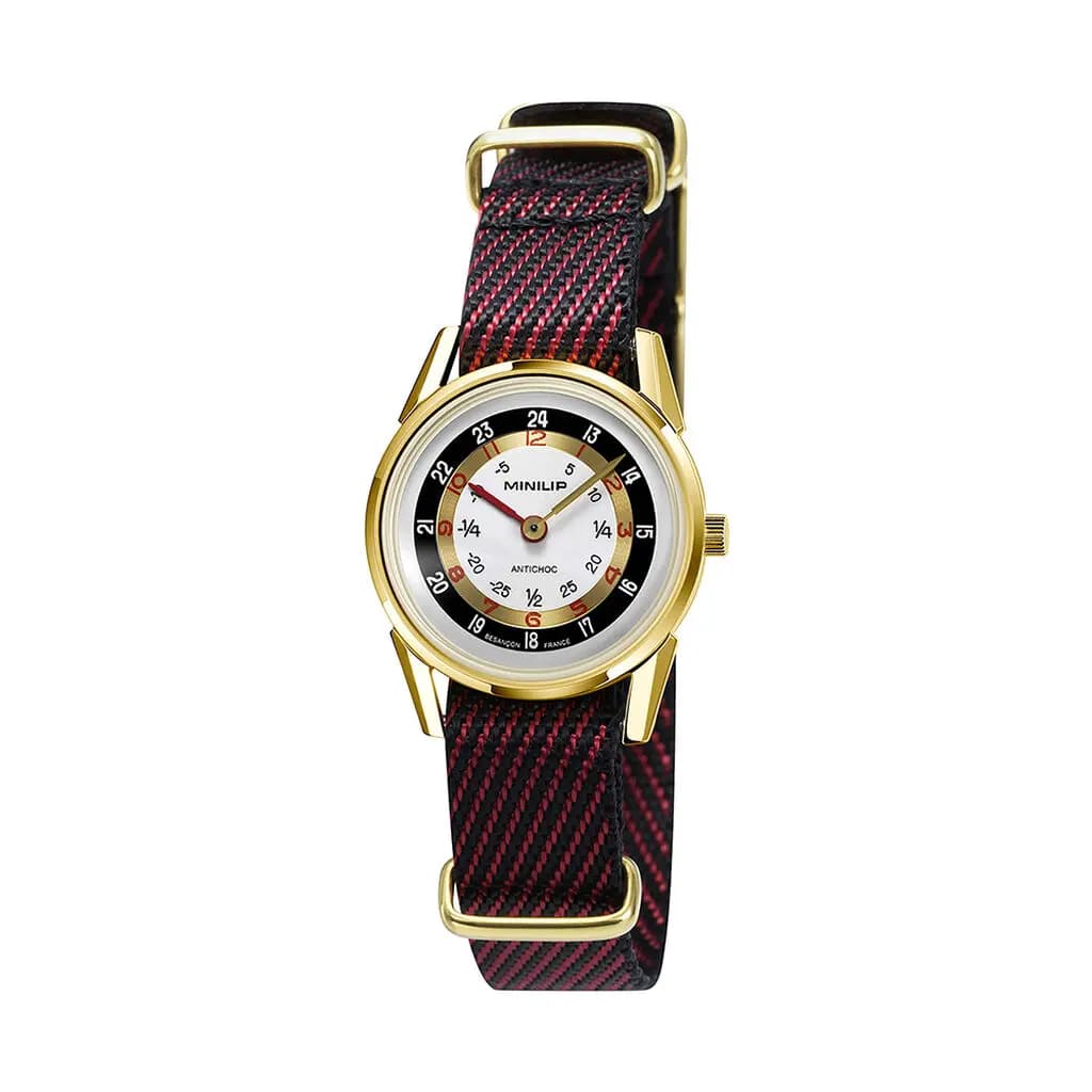Montre Lip Mini Argenté