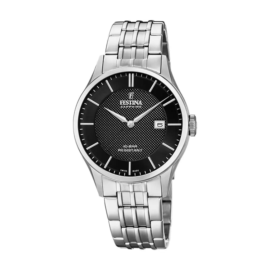 Montre Festina Swiss Made 40 Noir