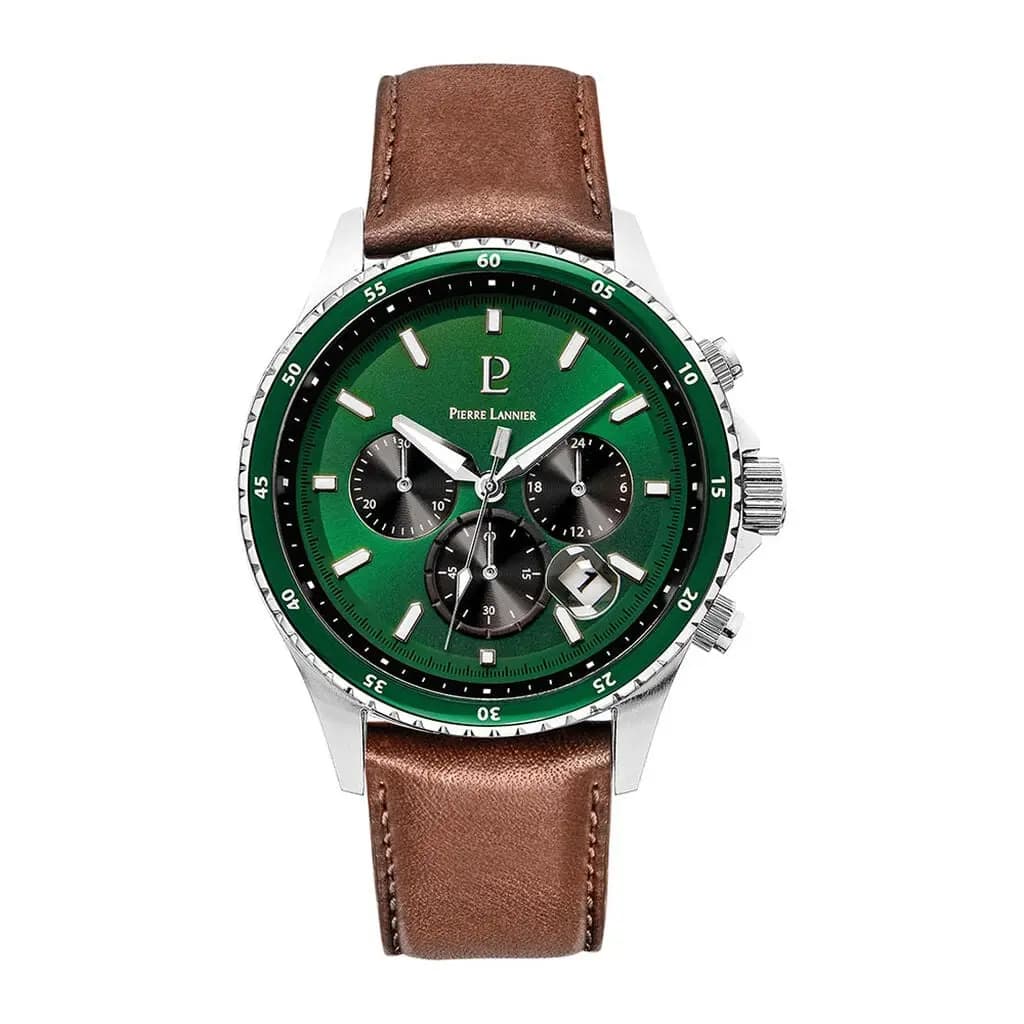 Montre Pierre Lannier Cronos Vert