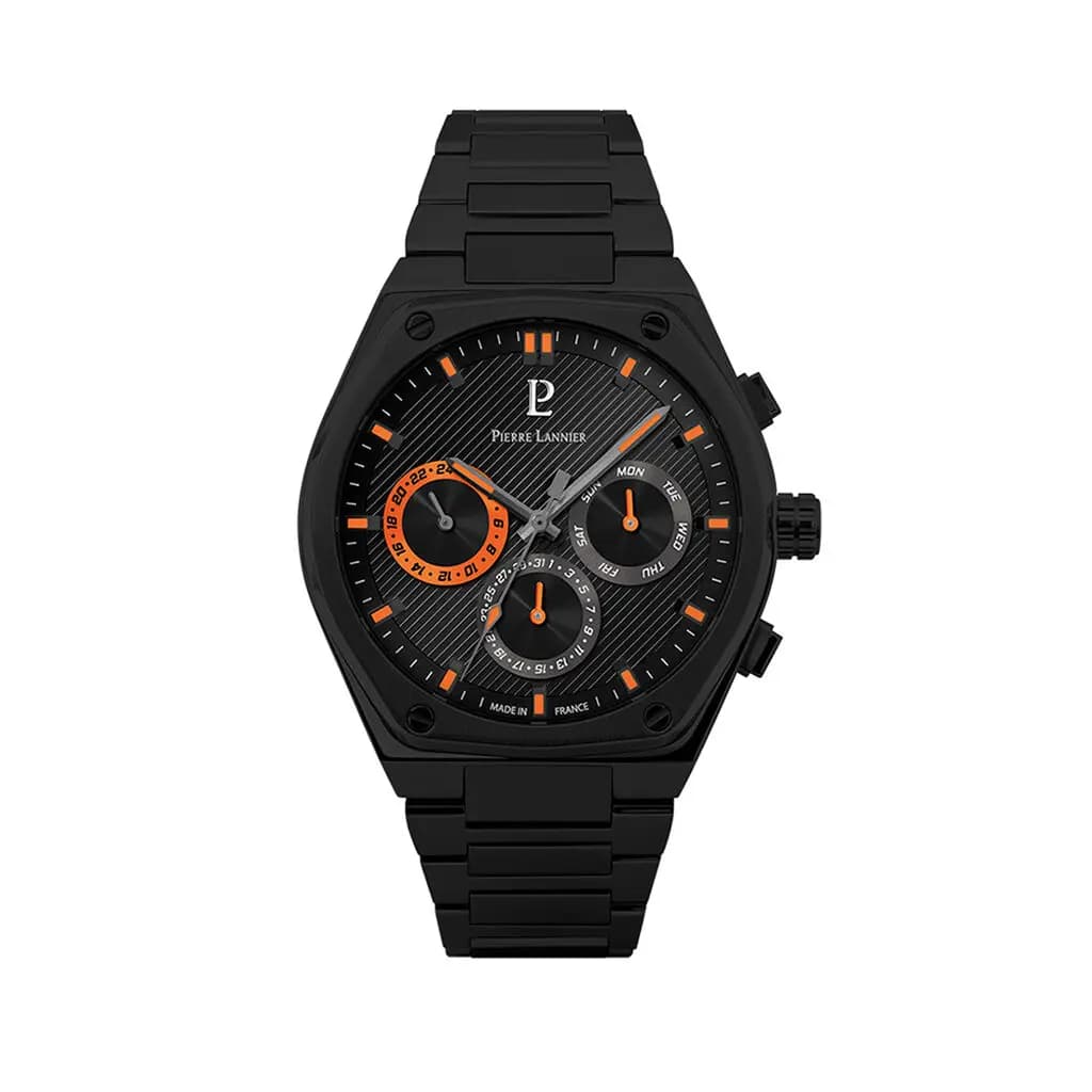 Montre Pierre Lannier Copilote Noir
