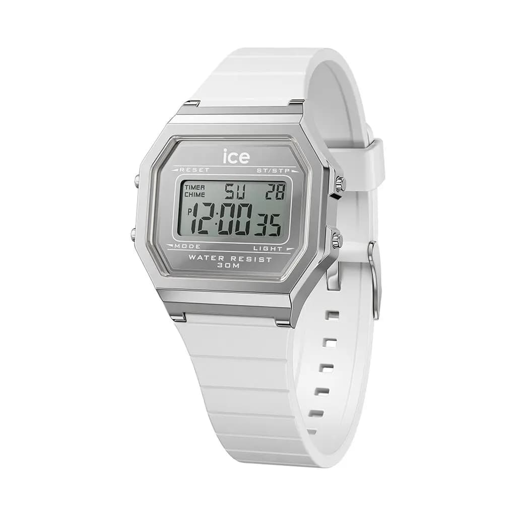 Montre Ice Watch Digit Retro Argente