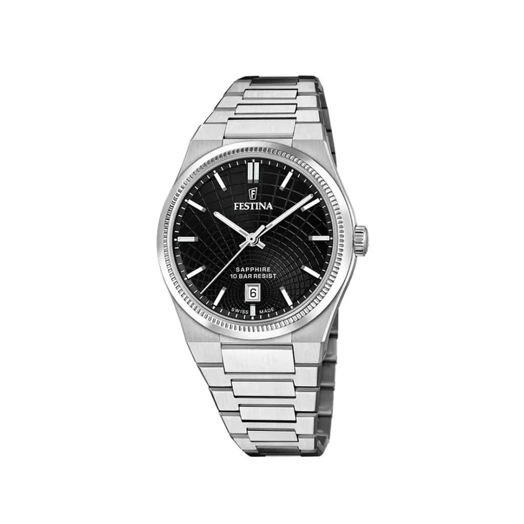 Montre Festina Swiss Made 40 Noir