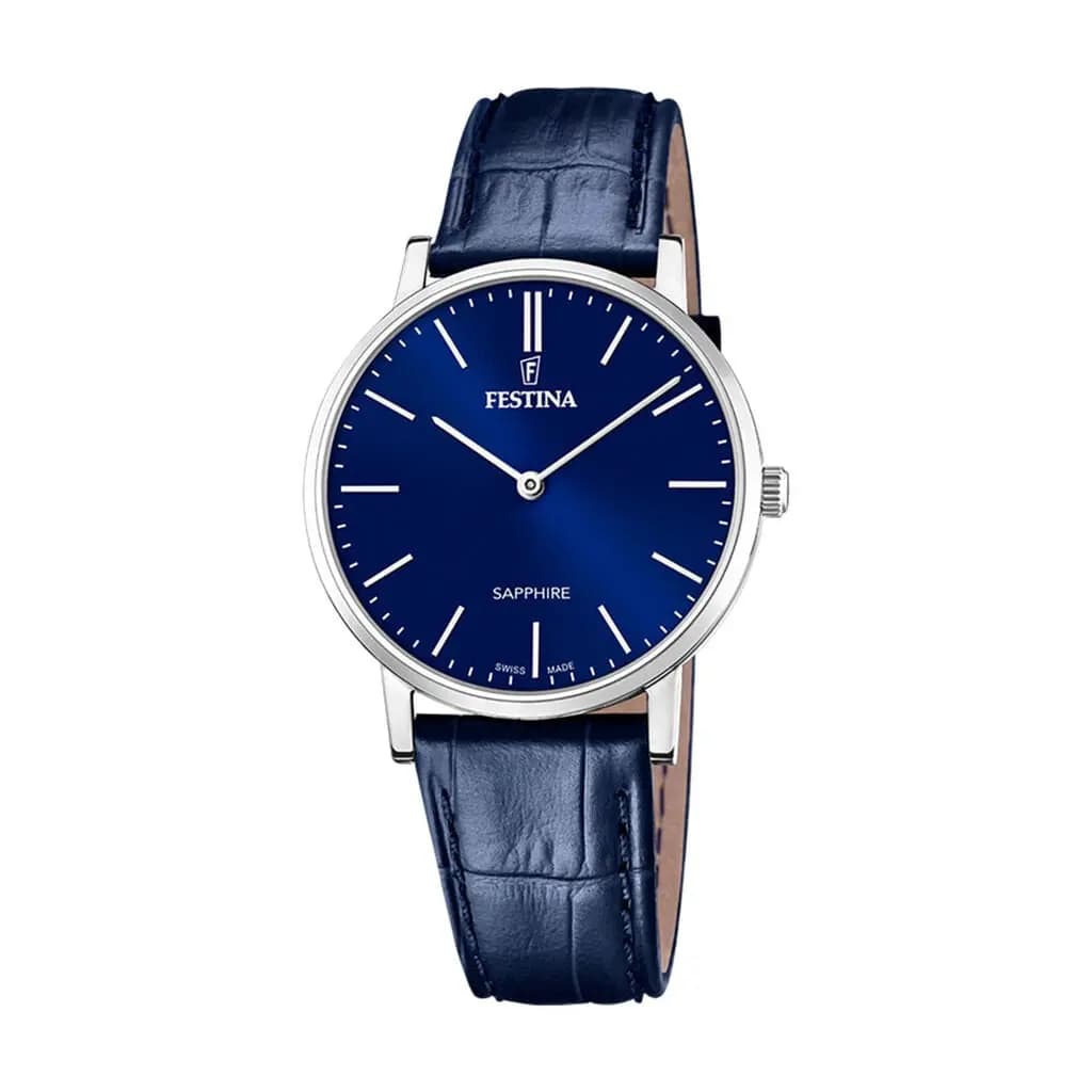 Montre Festina Swiss Made 39 Bleu London