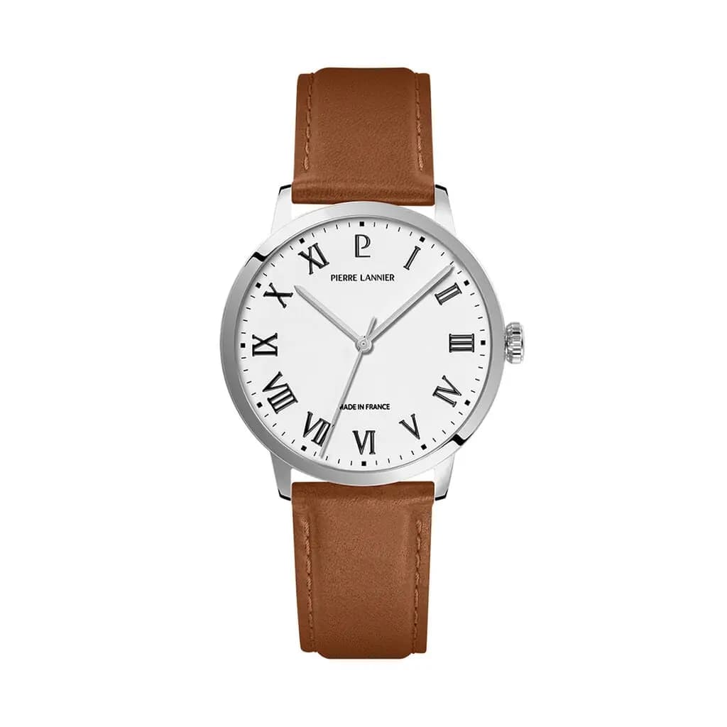 Montre Pierre Lannier Lannier Interval Blanc