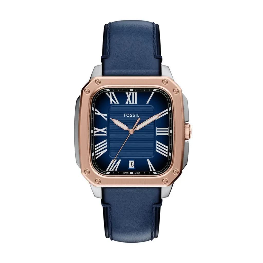 Montre Fossil Crosby Bleu