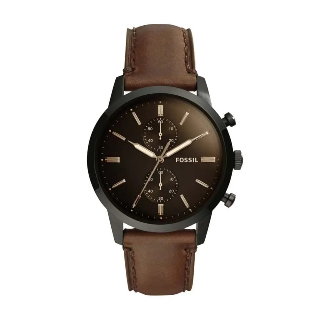 Montre Fossil Townsman Chrono Noir