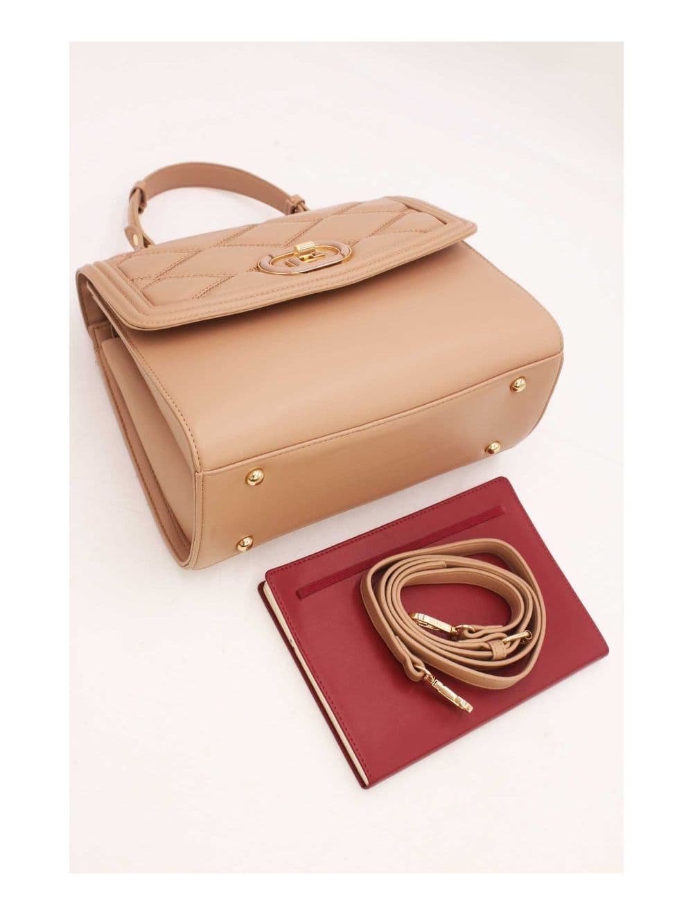 Sac à Rabat Matelassé Chic Femme 22B-5731-Khaki