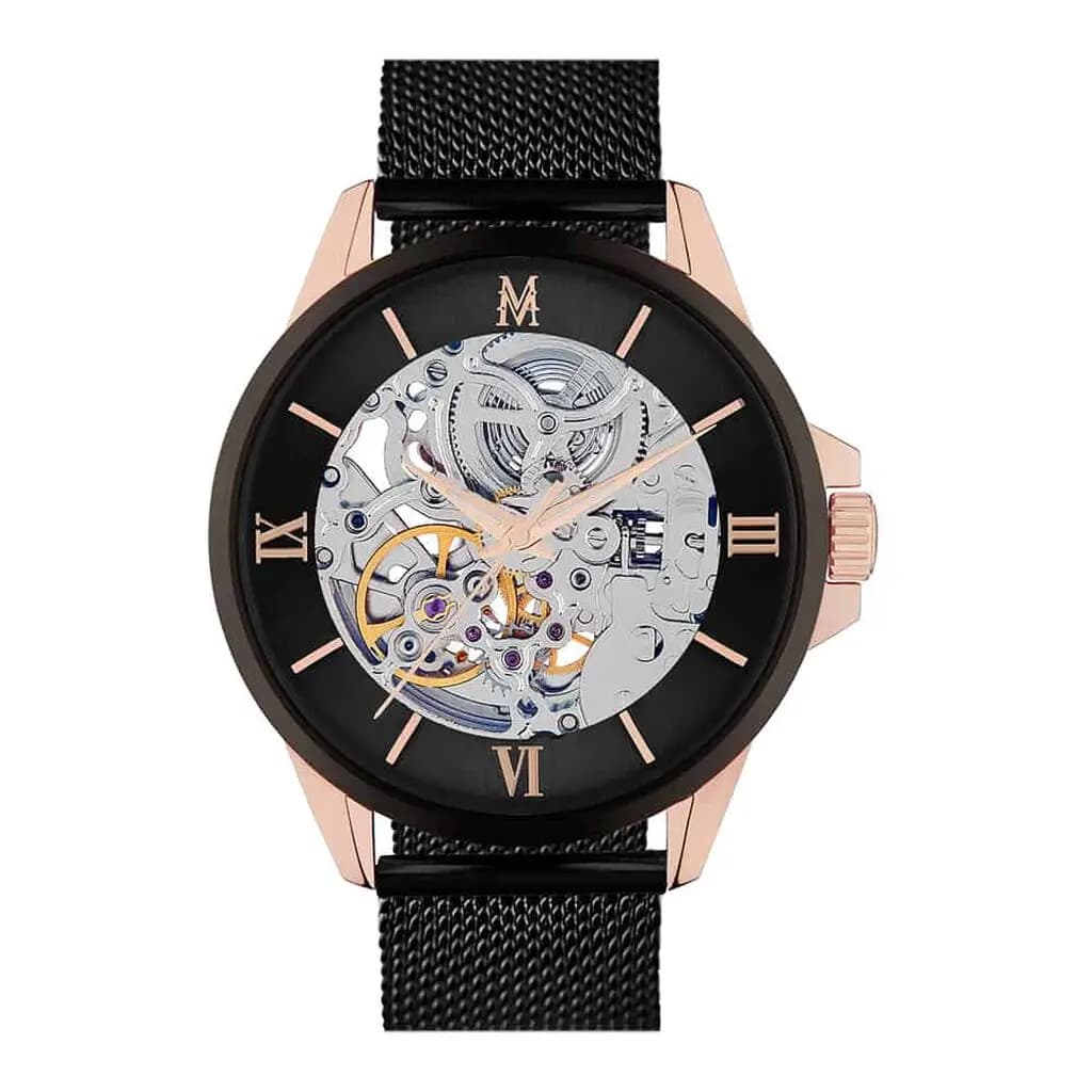 Montre Montignac Round Automatique Noir