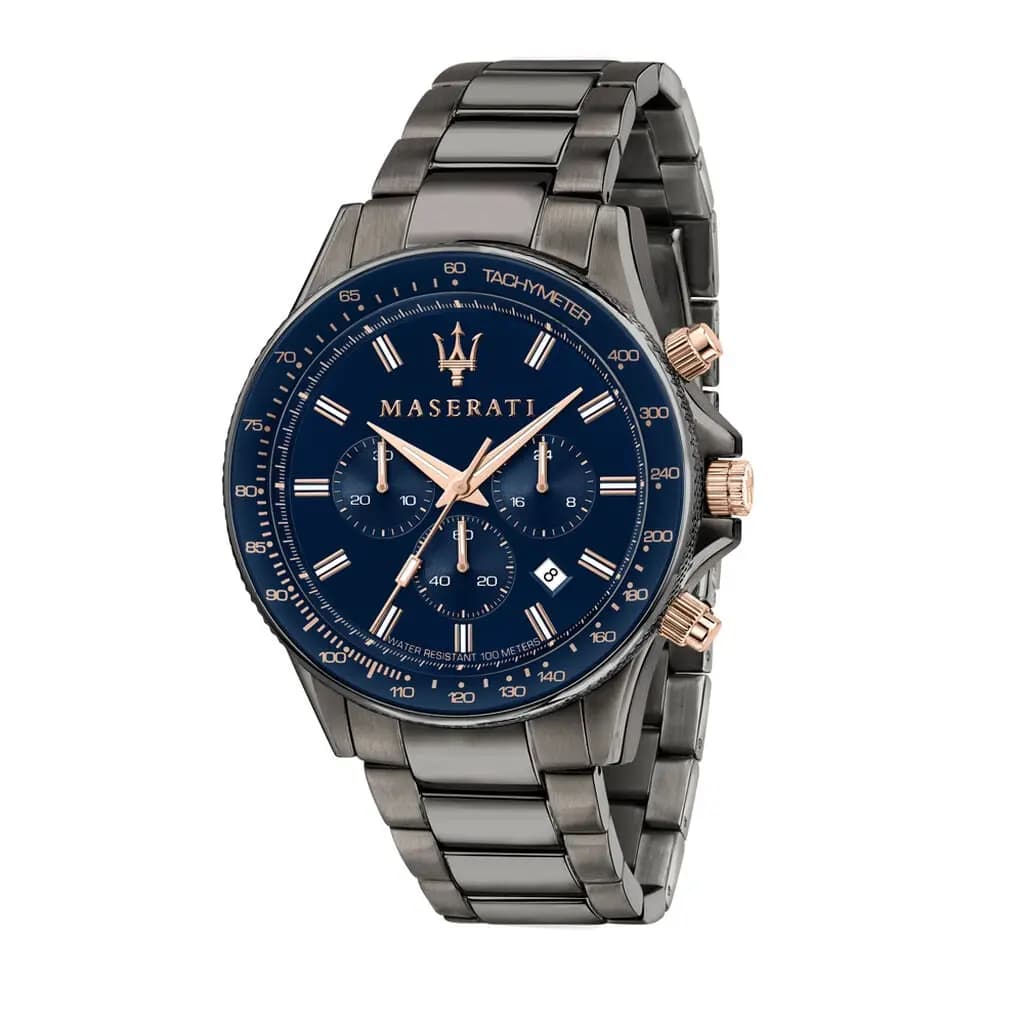 Montre Maserati Sfida Bleu