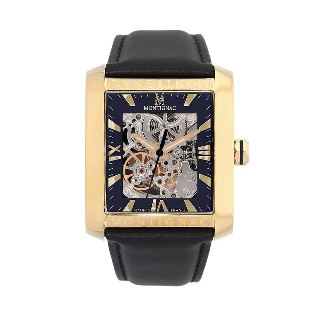 Montre Montignac Square Automatique Noir