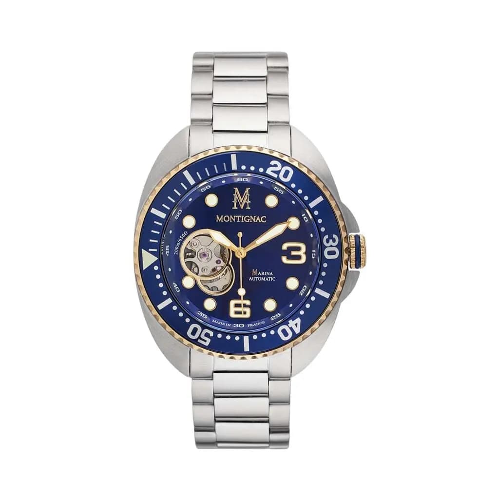 Montre Montignac Marina Bleu