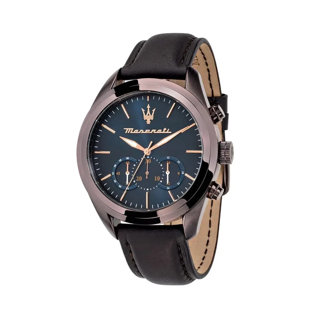 Montre Acier Bleu