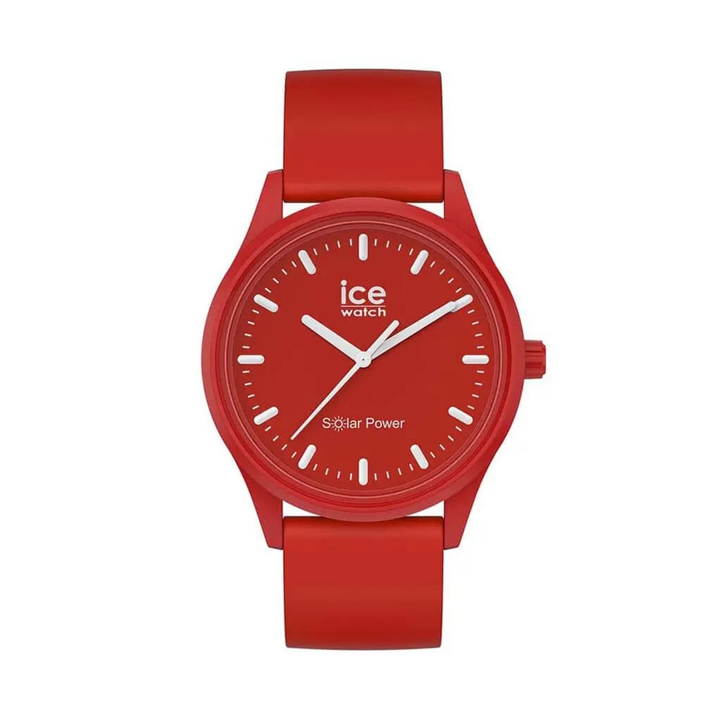 Montre Ice Watch Solar Power Rouge