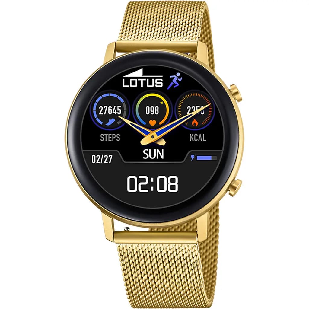 Coffret De Montre Lotus Connectée Smartwach Noir