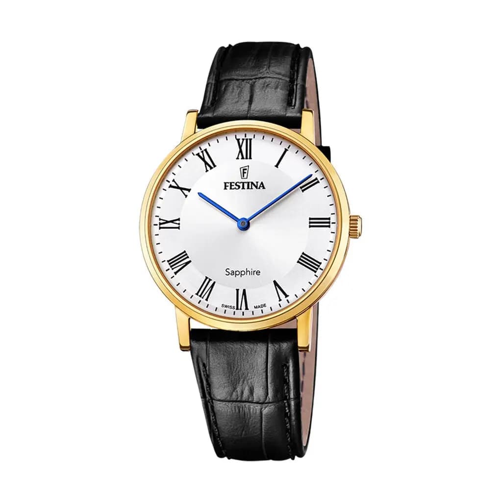 Montre Festina Swiss Made 39 Argenté