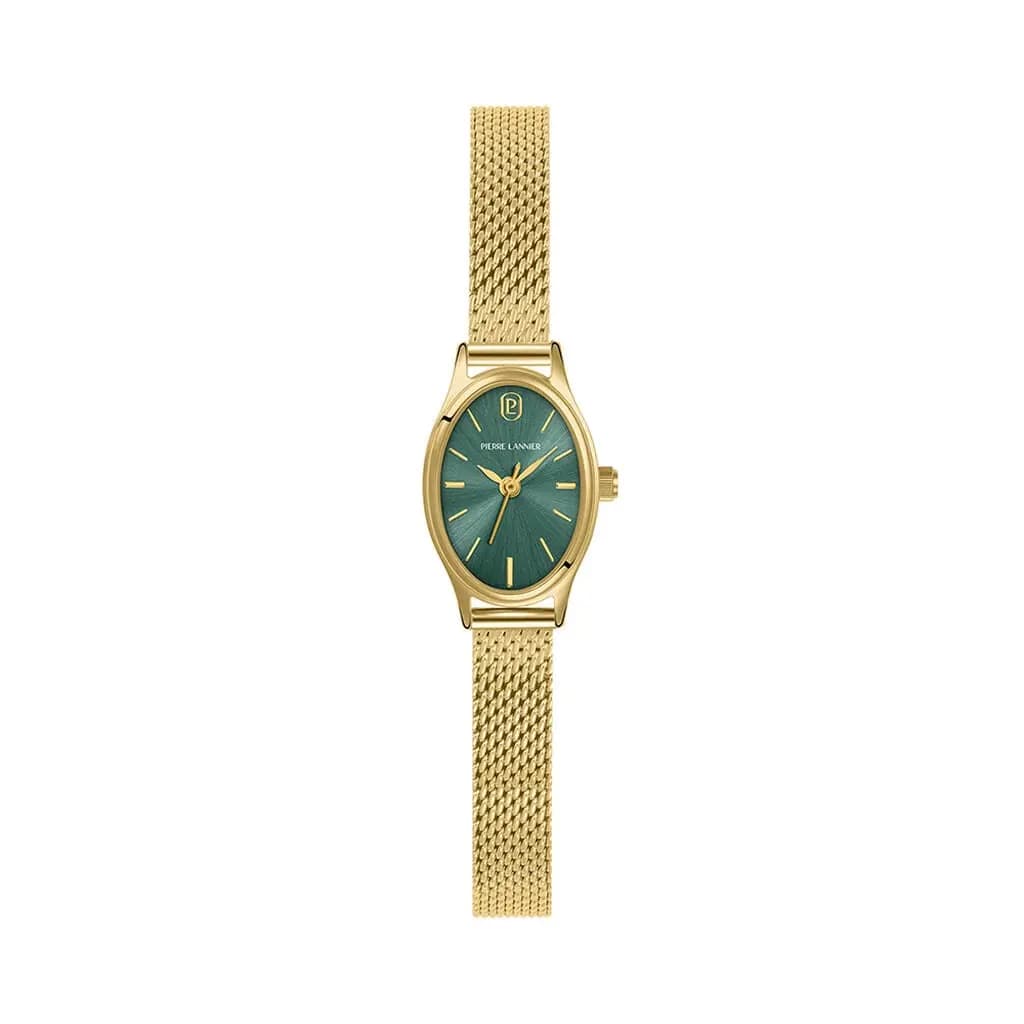 Montre Pierre Lannier Lannier Ovalia Vert
