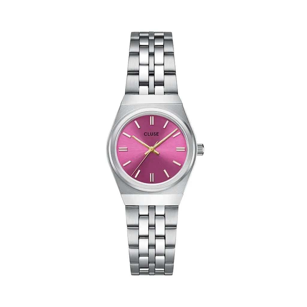 Montre Cluse Retro 70'S Mini Fuschia