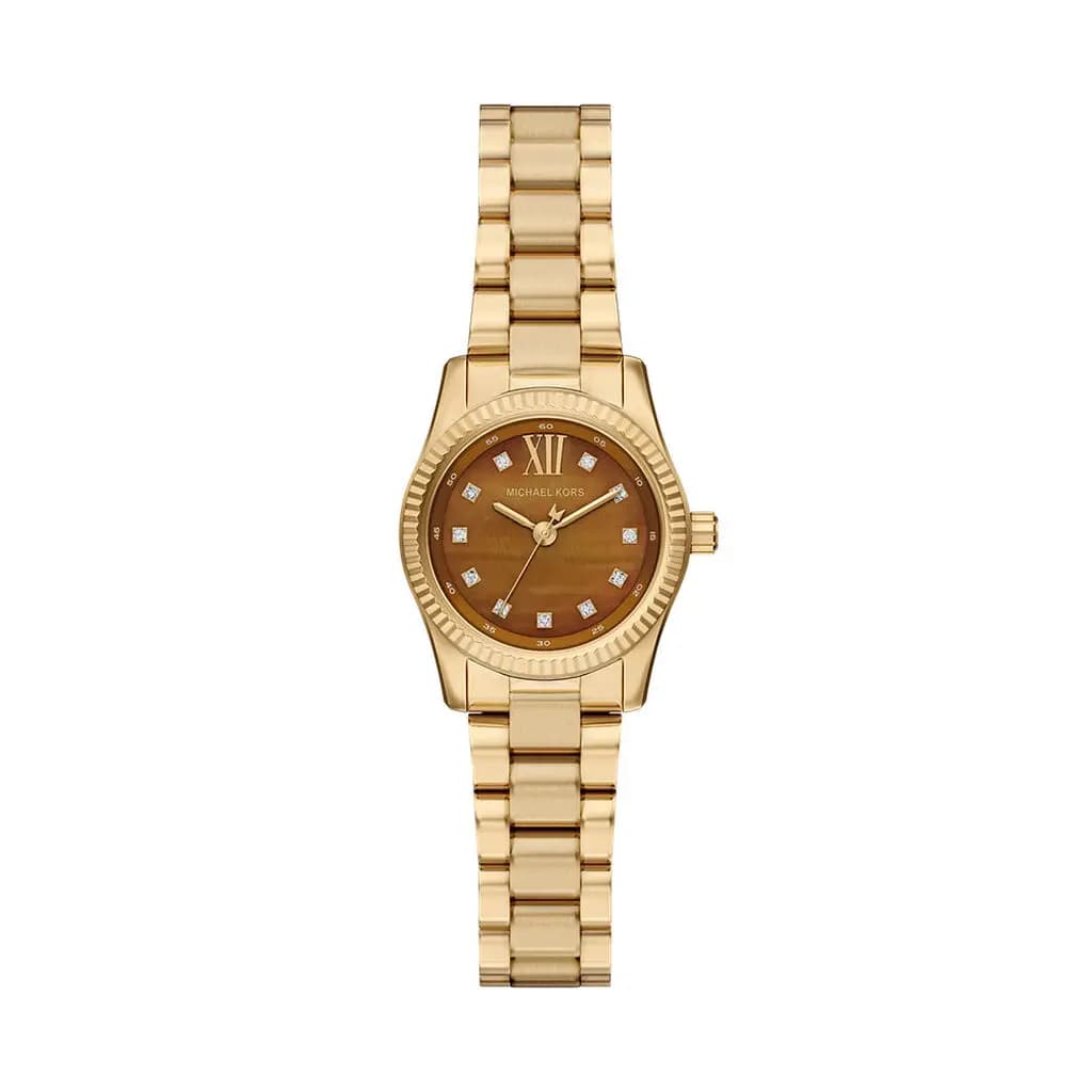 Montre Michael Kors Petite Lexington Marron