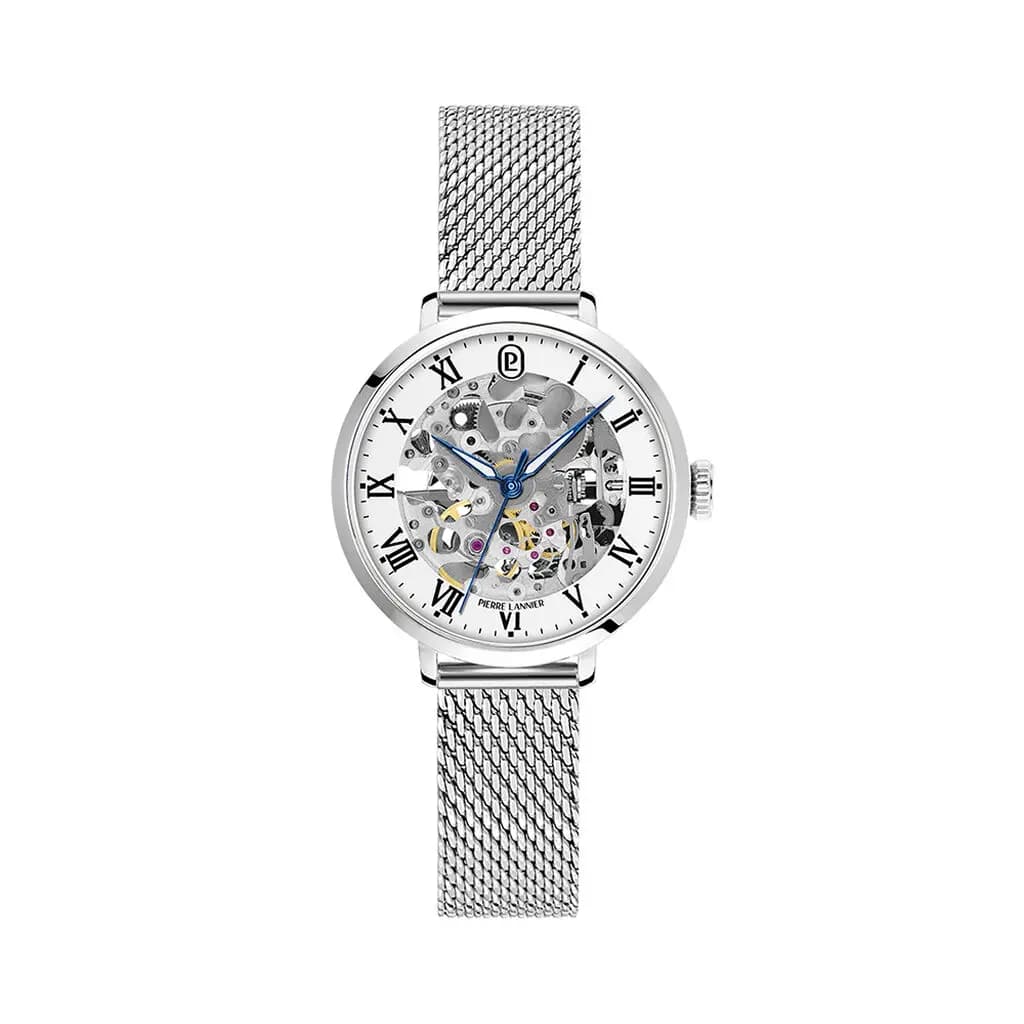 Montre Pierre Lannier Lannier Automatique 35 Blanc