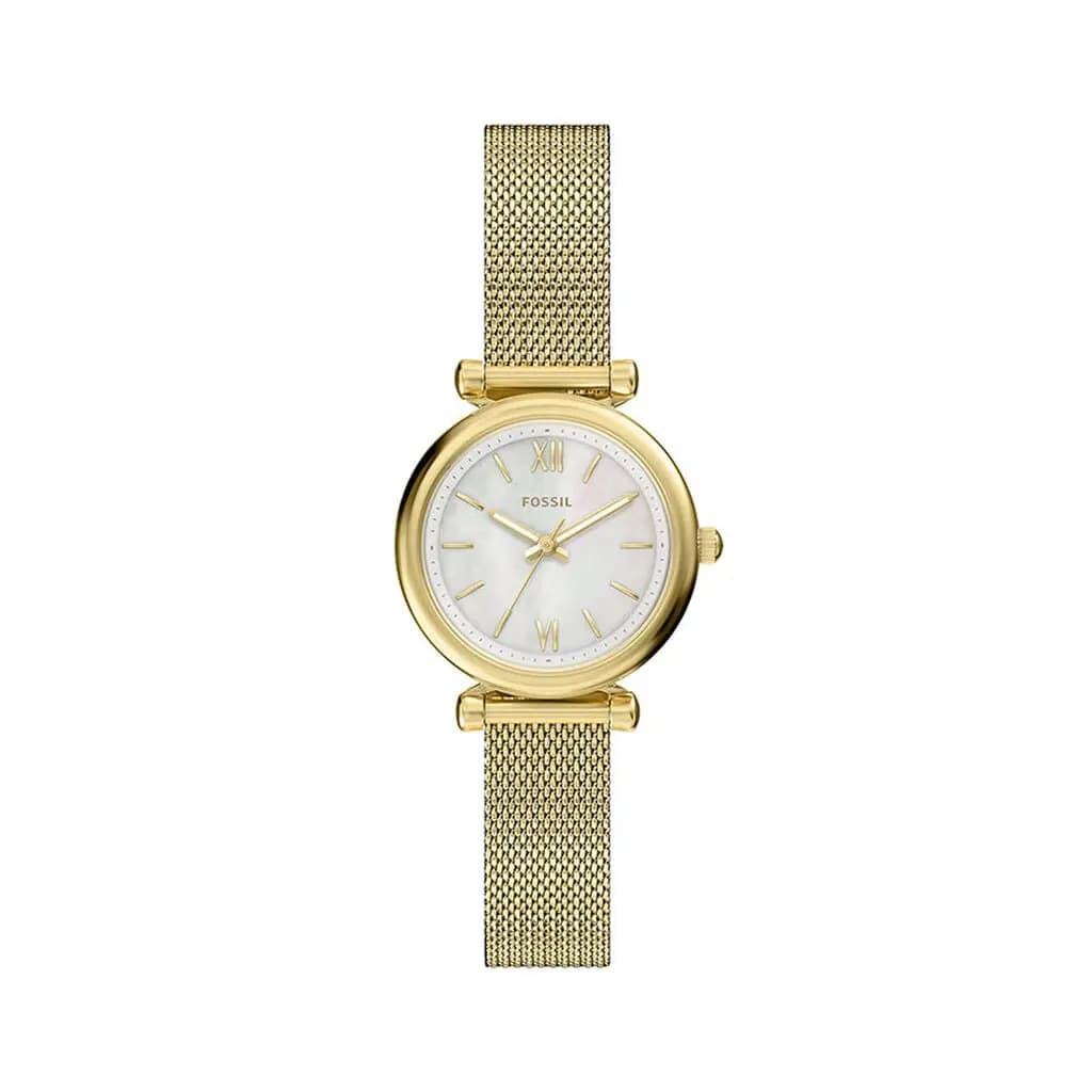 Montre Fossil Carlie Mini Nacre Blanche