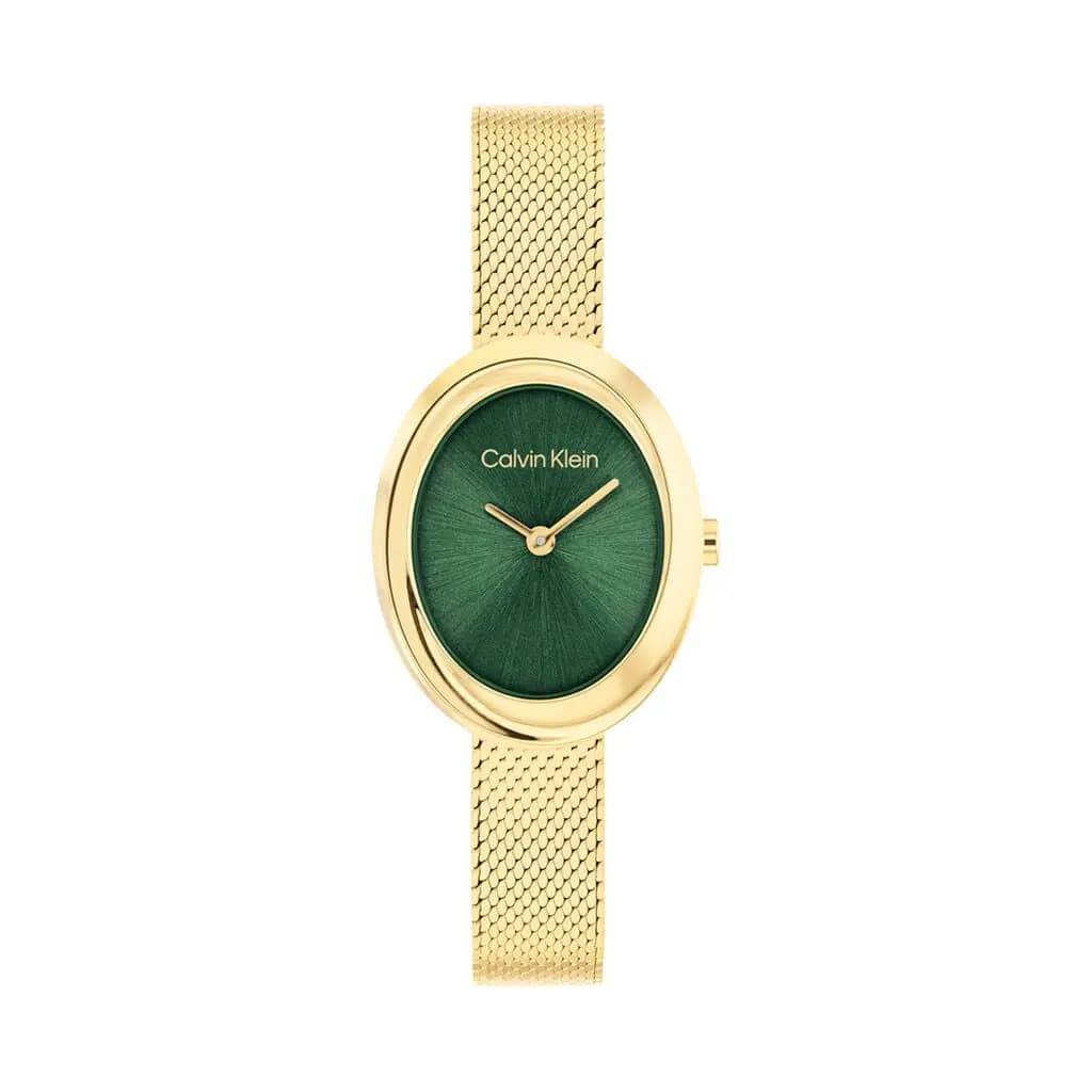 Montre Calvin Klein Twisted Bezel 24 Vert