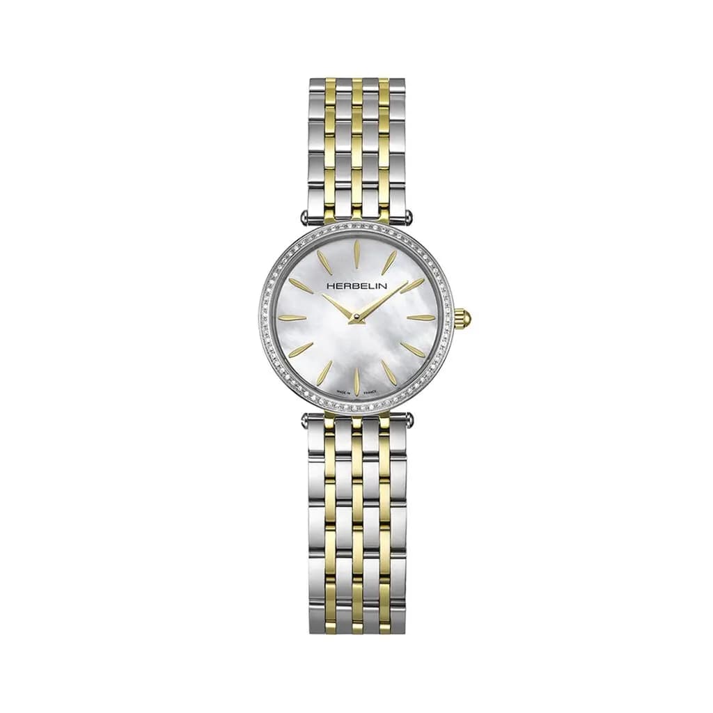Montre Herbelin Epsilon Nacre Blanche