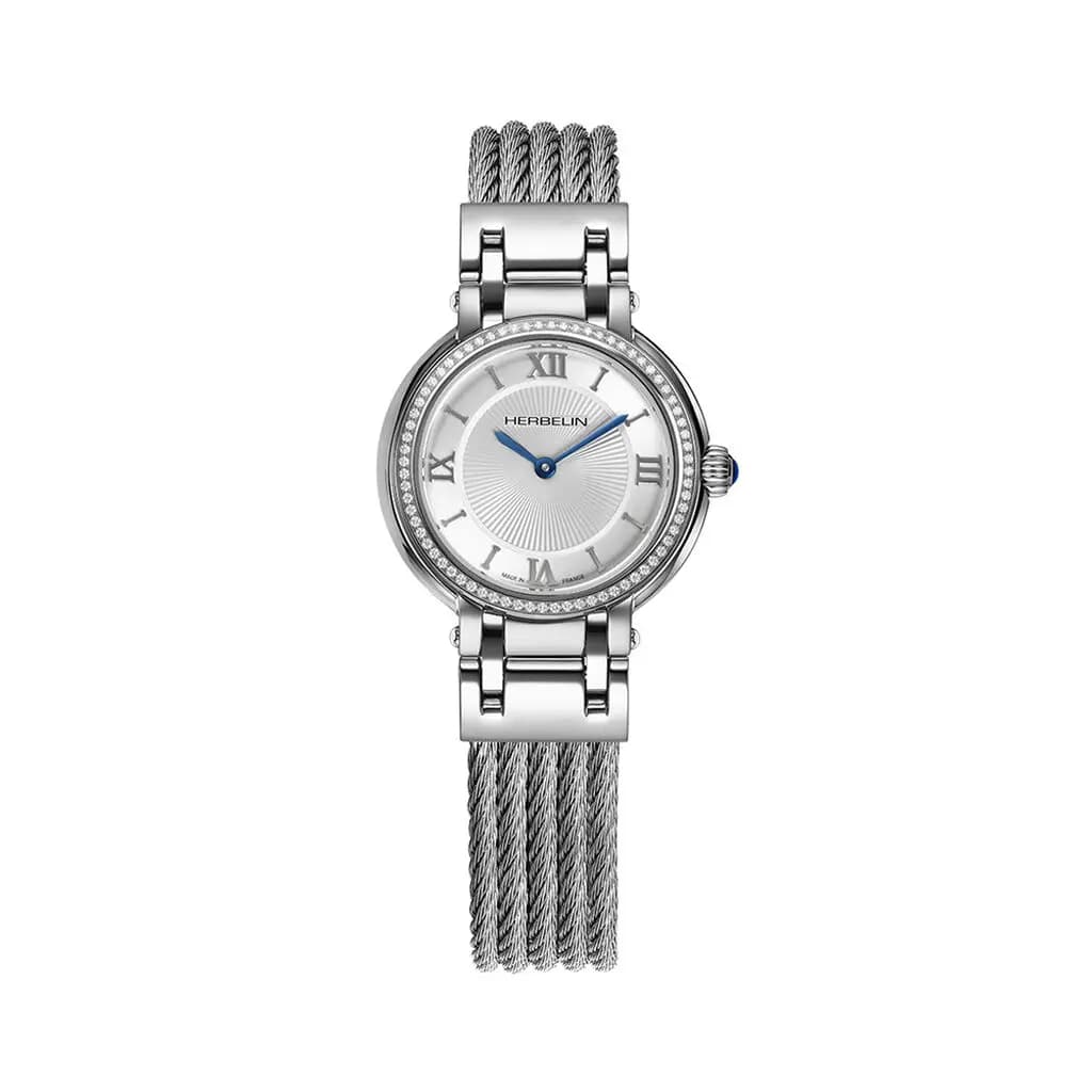 Montre Herbelin Galet Blanc