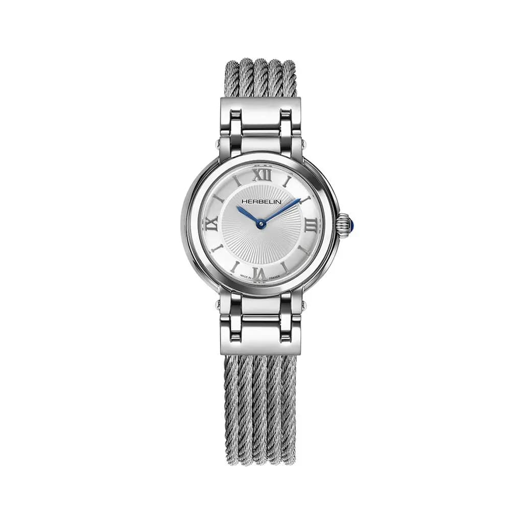 Montre Herbelin Galet Blanc