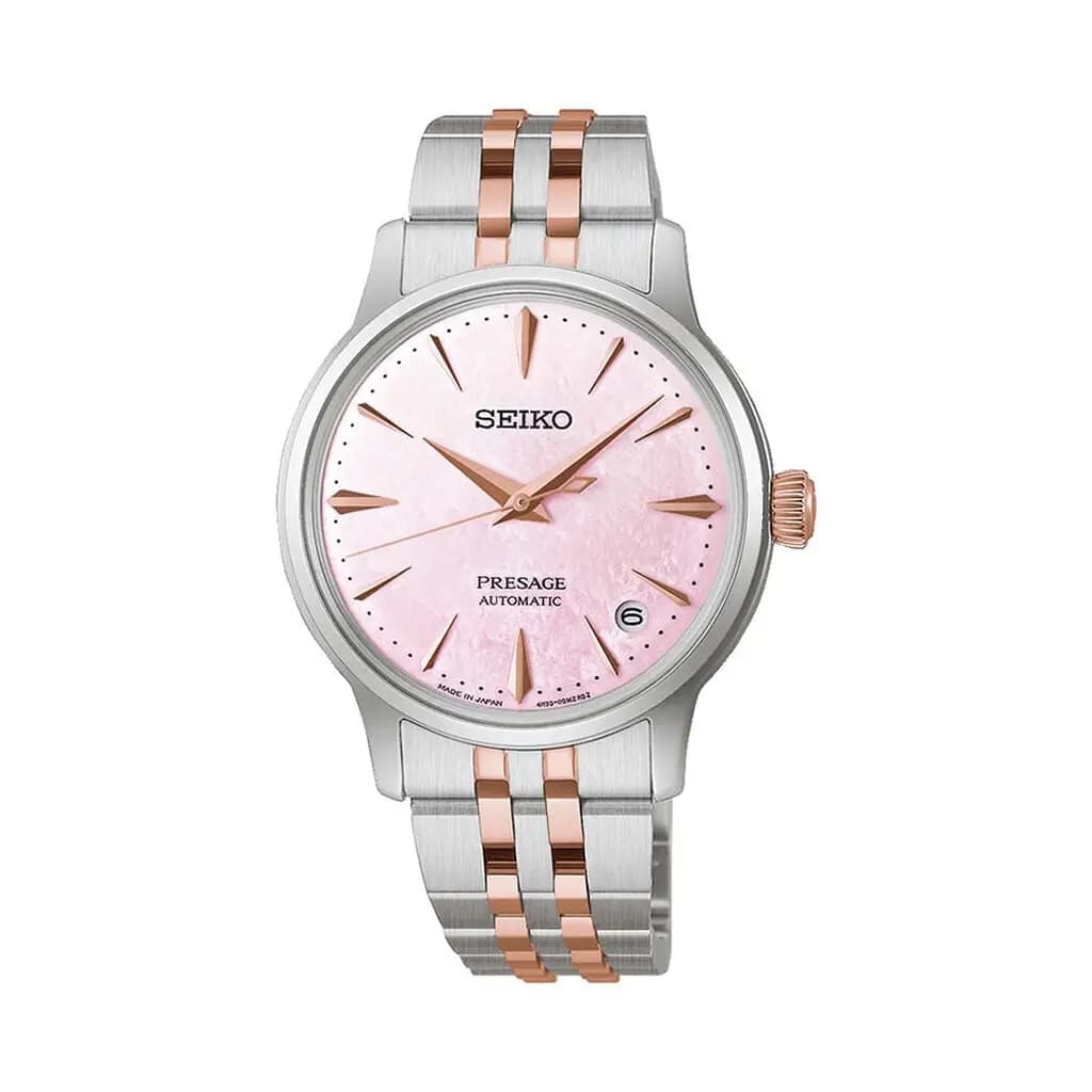 Montre Seiko Presage Cocktail Rose