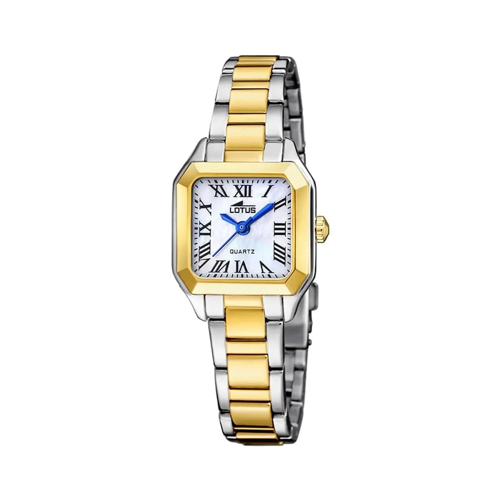 Montre Lotus Old Money Square Nacre