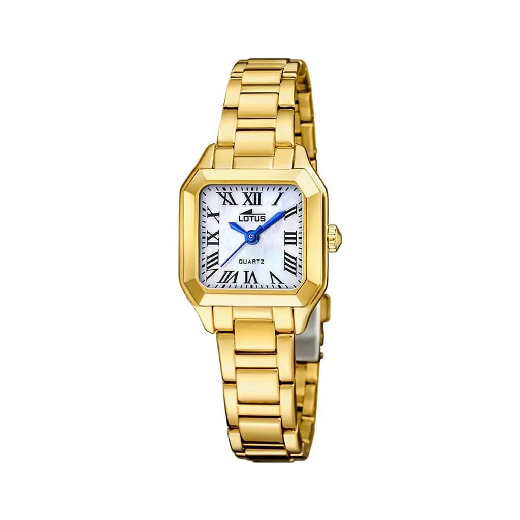 Montre Lotus Old Money Square Nacre