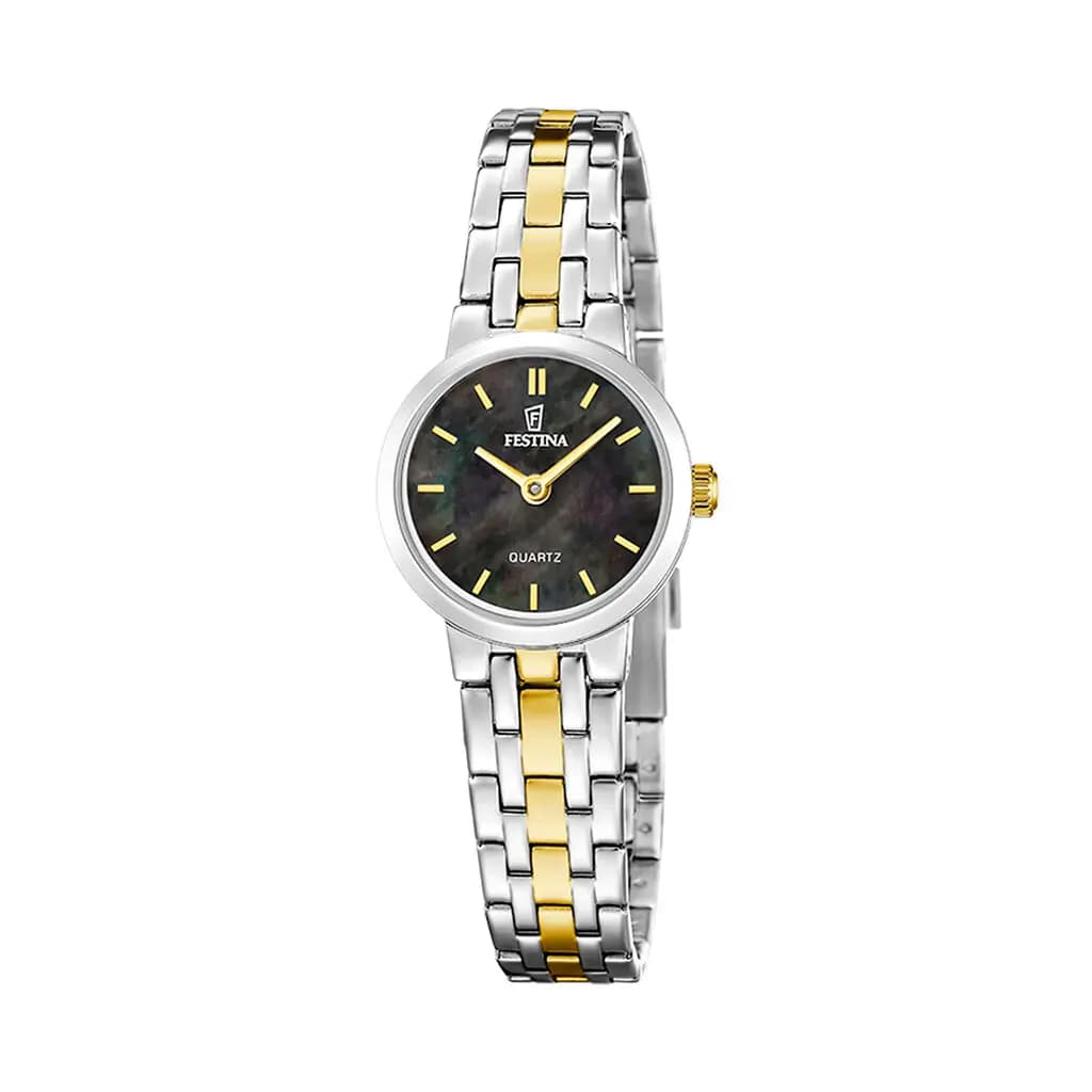 Montre Festina Mademoiselle 23 Nacre Noire