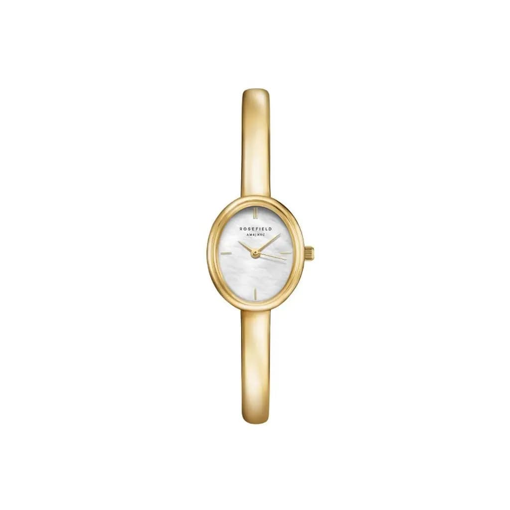 Montre Rosefield Studio Bangle Nacre Blanche