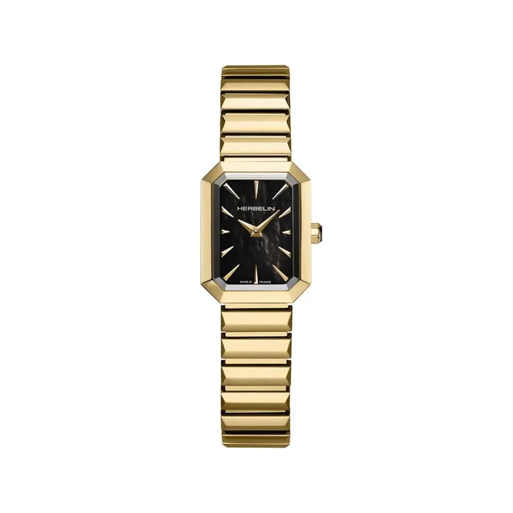 Montre Herbelin Octogone Nacre Noire