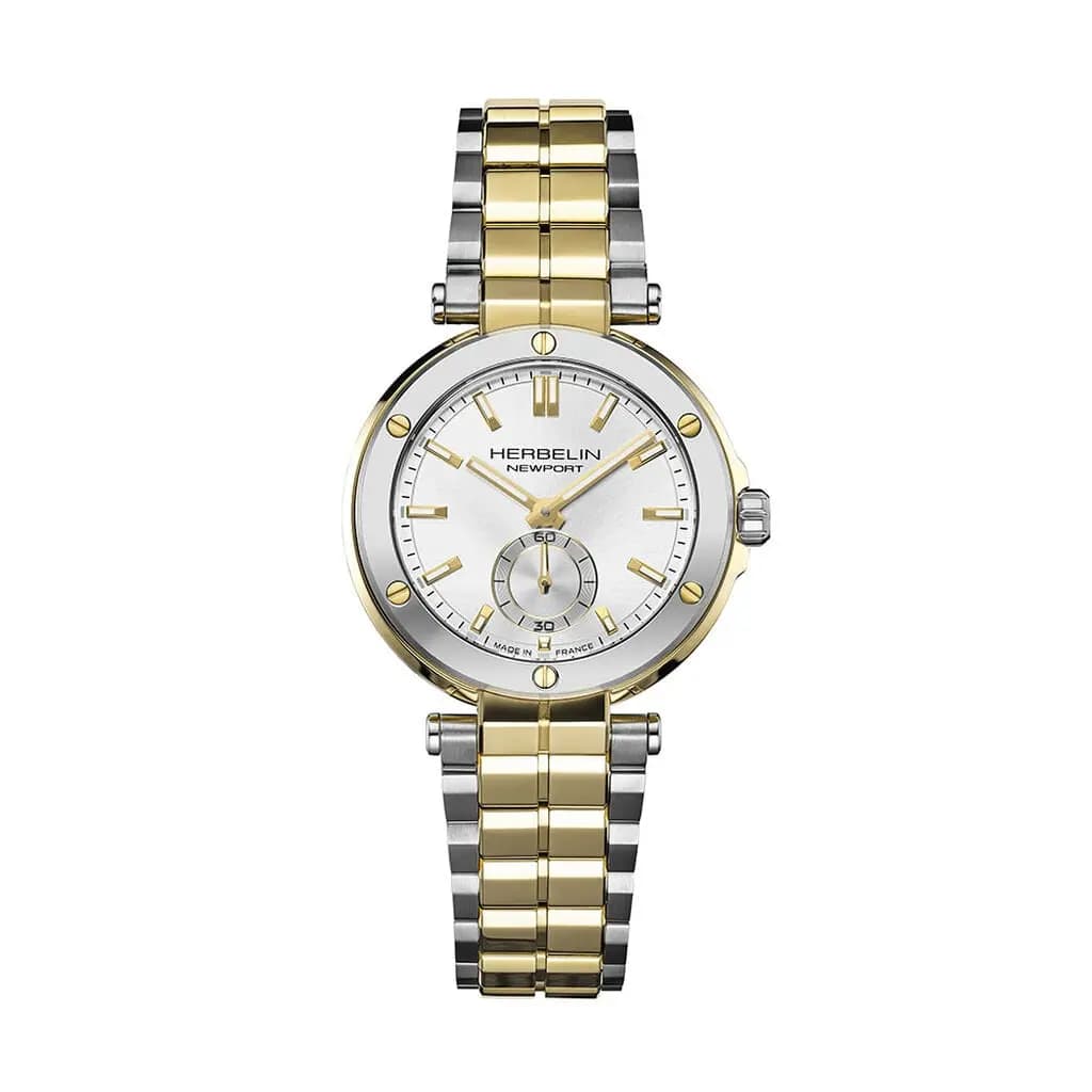 Montre Herbelin Newport Argenté