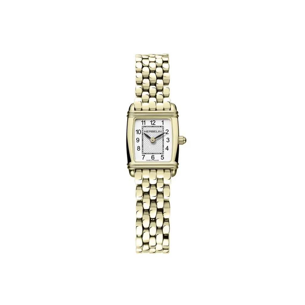 Montre Herbelin Art Deco Argenté