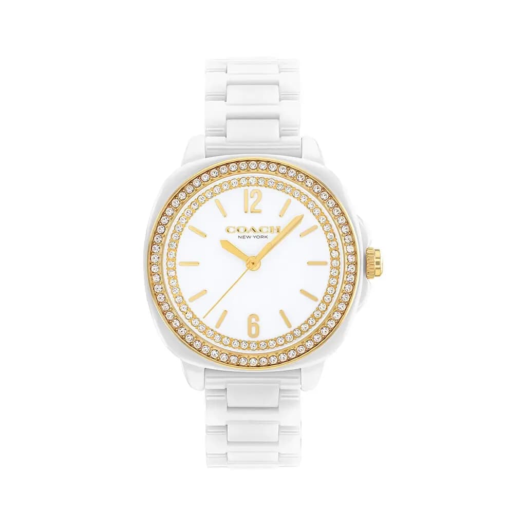 Montre Coach Kitt Blanc