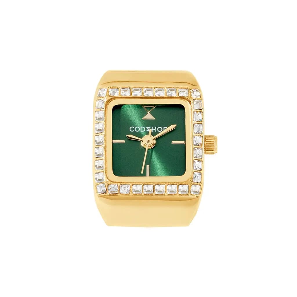 Montre Codhor Montre Bague Cléo Vert