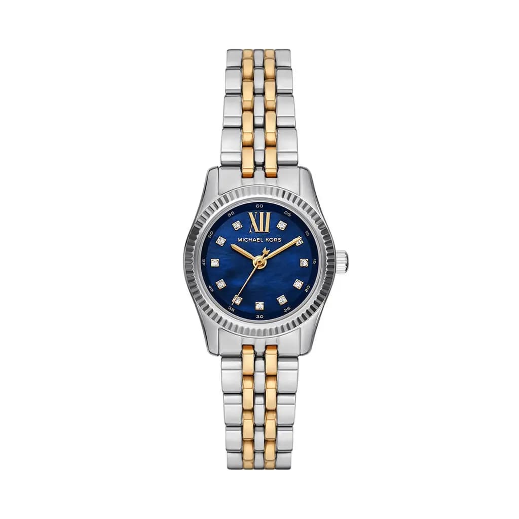 Montre Michael Kors Petite Lexington Bleu