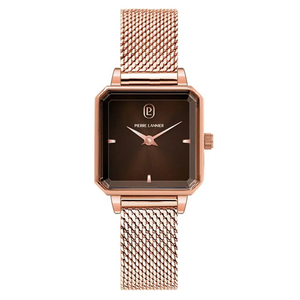 Montre Pierre Lannier Leonor Chocolat