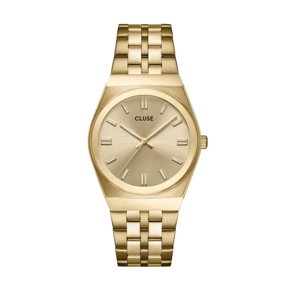 Montre Cluse Retro 70's Doré