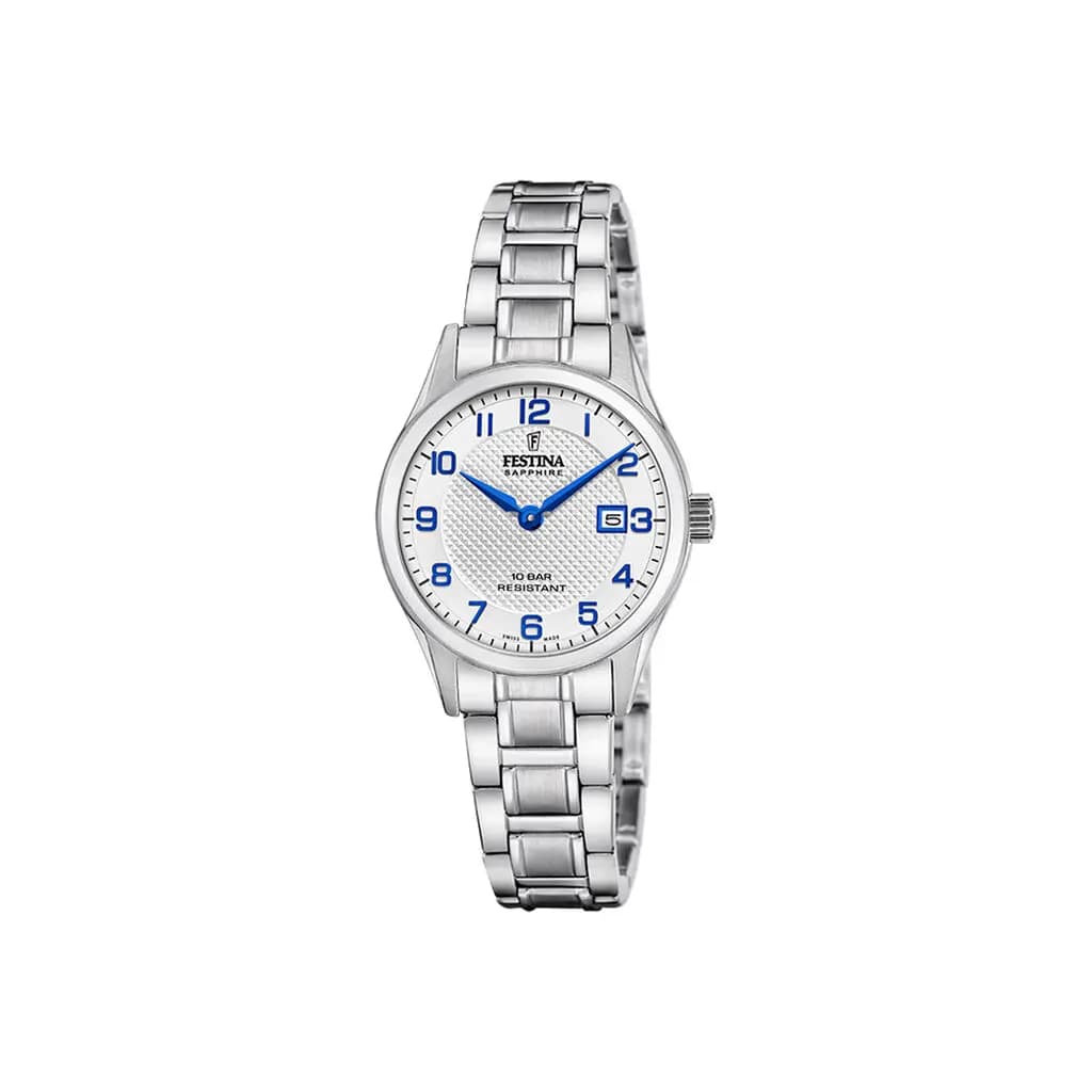 Montre Festina Swiss Made 29 Argenté