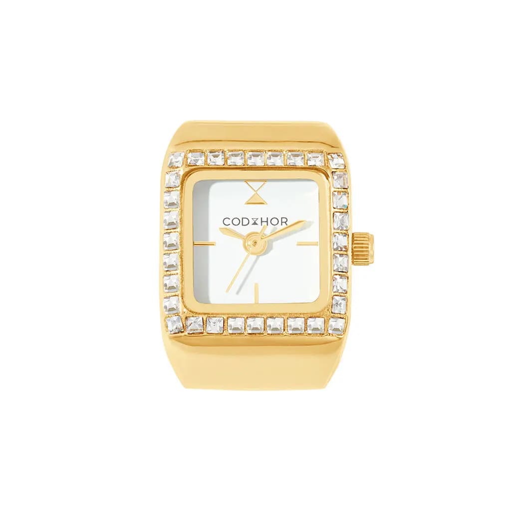 Montre Codhor Montre Bague Cléo Nacre