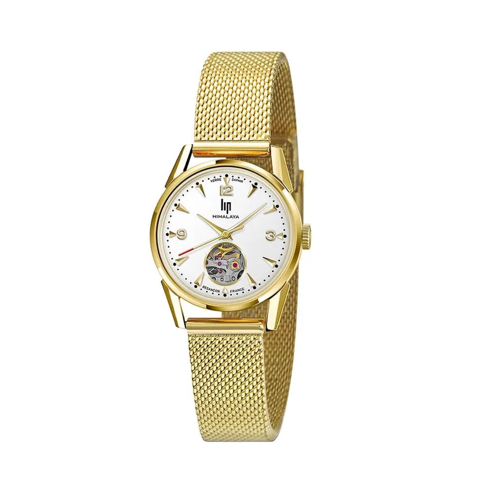 Montre Lip Himalaya Cœur Battant Blanc