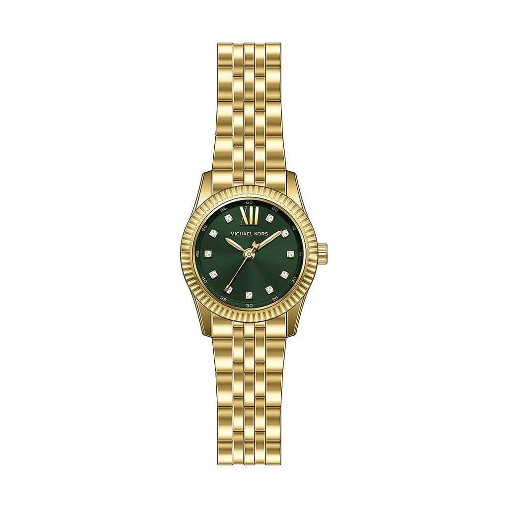 Montre Michael Kors Petite Lexington Vert