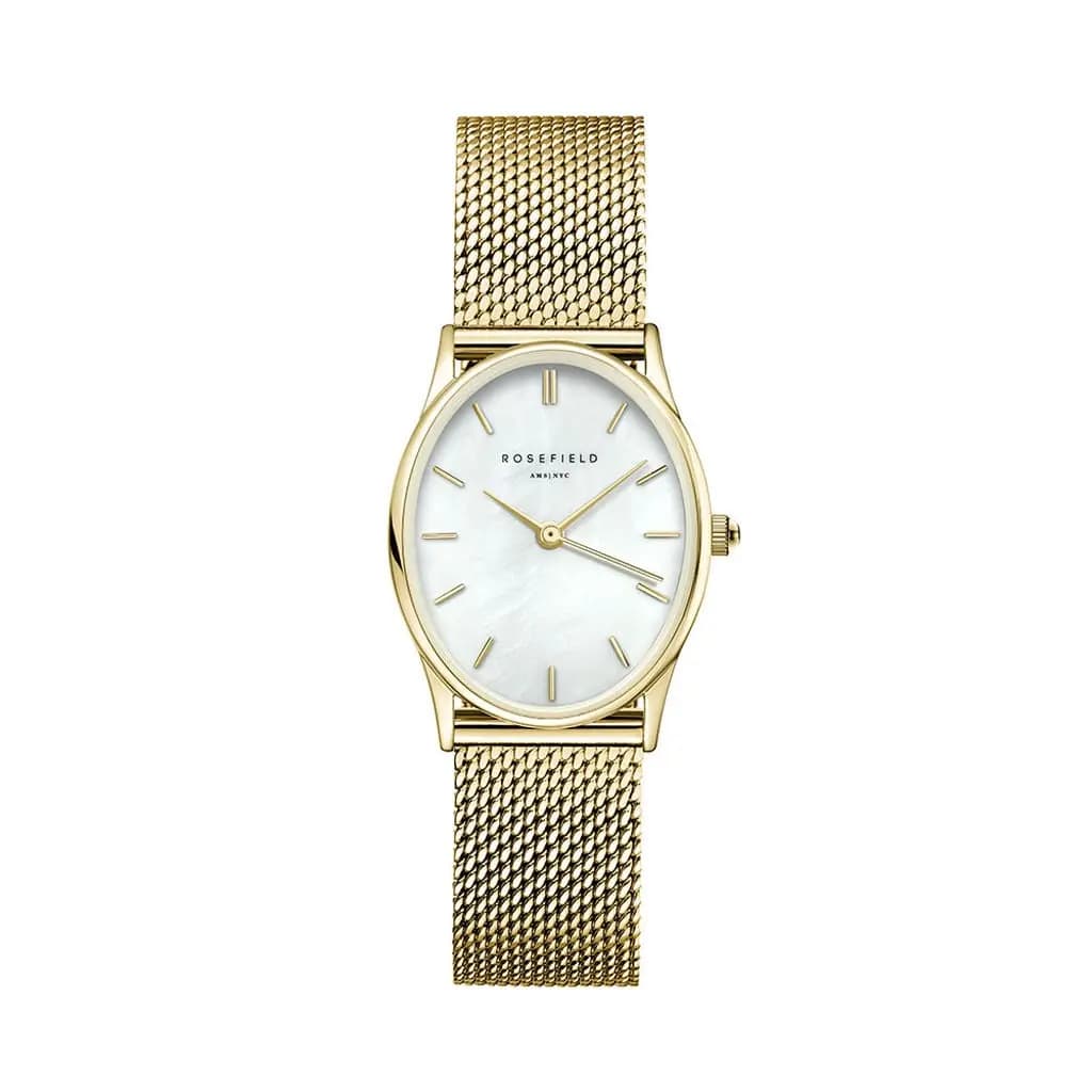 Montre Rosefield Oval Blanc