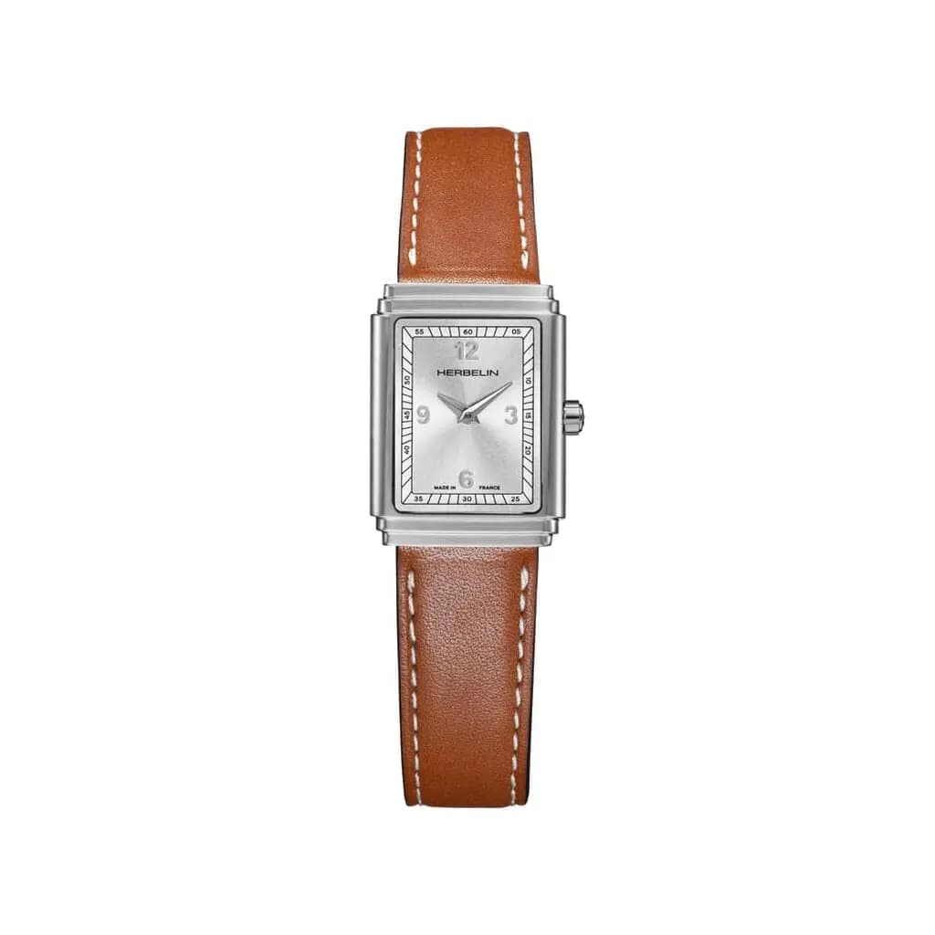 Montre Herbelin Art Deco Argenté