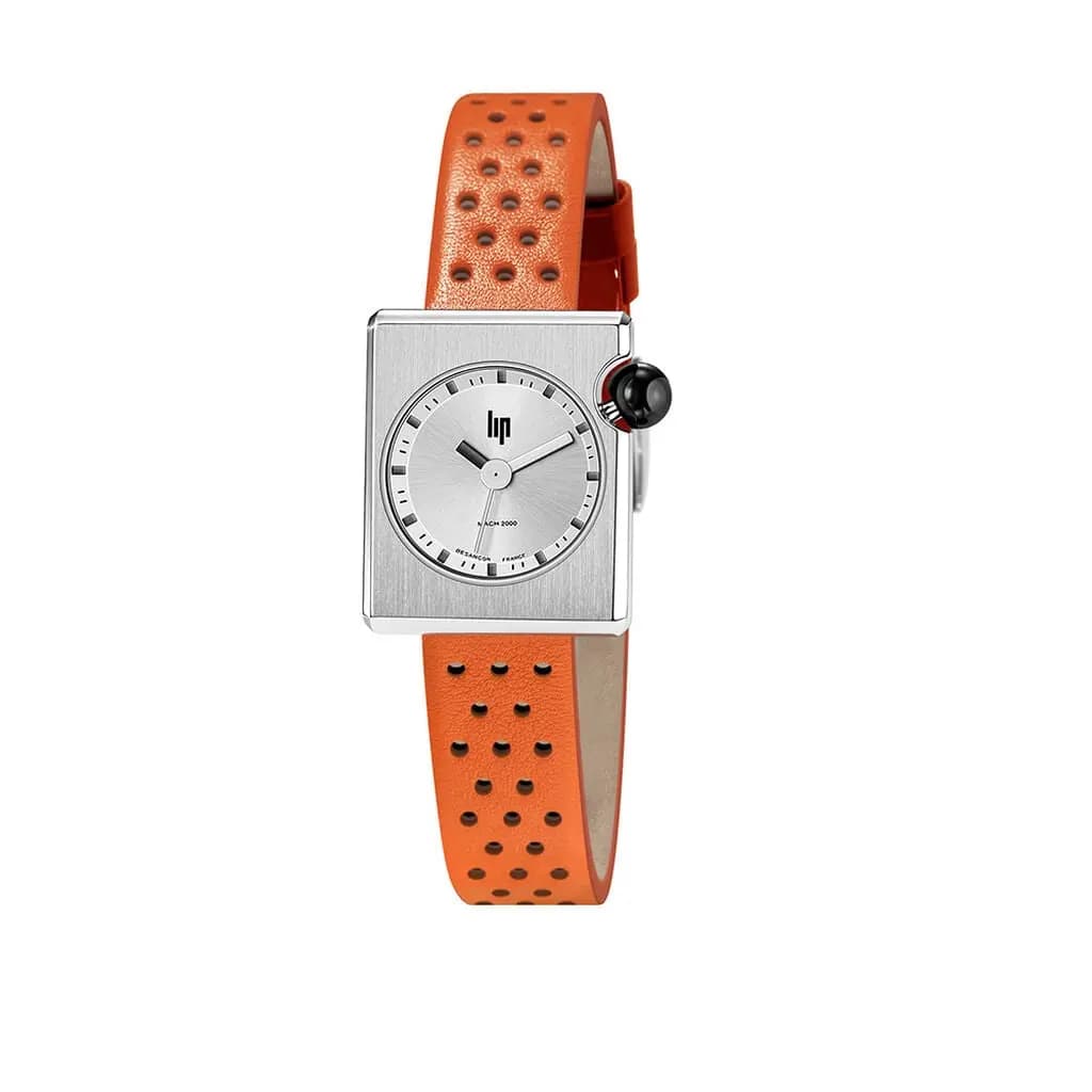 Montre Lip Mach 2000 Mini Square Argenté